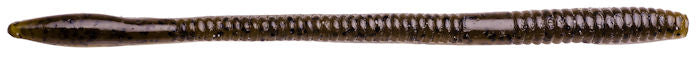Strike King Super Finesse Worm Green Pumpkin