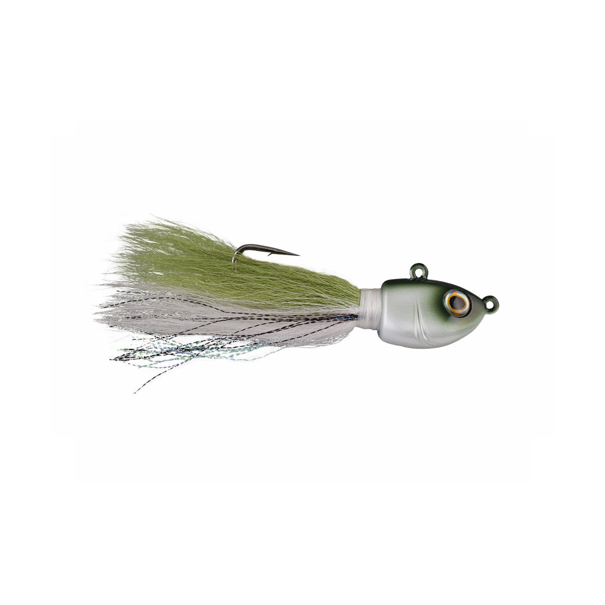 Fusion19 Bucktail Jig_Olive