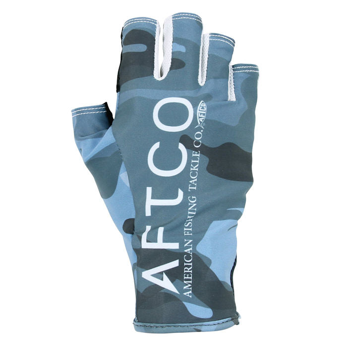 Solago Sun Gloves_Blue Camo