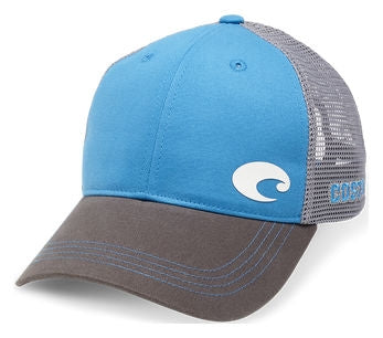 Offset Logo Trucker Hat_Blue
