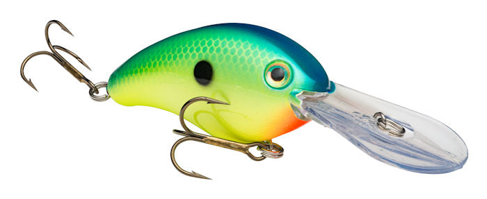 Strike King Pro-Model Series 4S Clear Ghost Sexy Shad