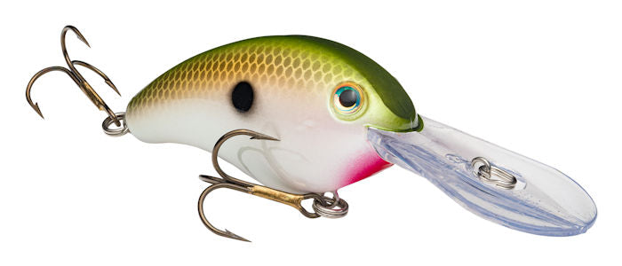 Strike King Pro-Model Series 4S Clear Ghost Sexy Shad