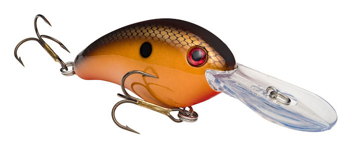 Strike King Pro-Model Series 4S Clear Ghost Sexy Shad