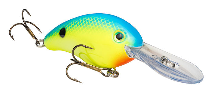 Strike King Pro-Model Series 4S Clear Ghost Sexy Shad