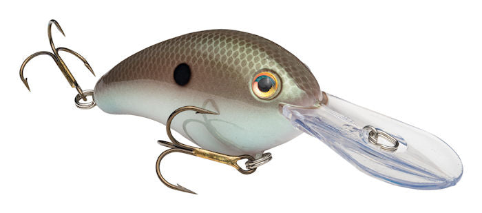 Strike King Pro-Model Series 4S Clear Ghost Sexy Shad