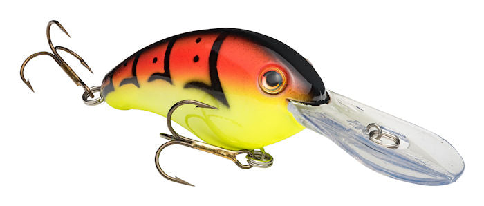 Strike King Pro-Model Series 4S Clear Ghost Sexy Shad