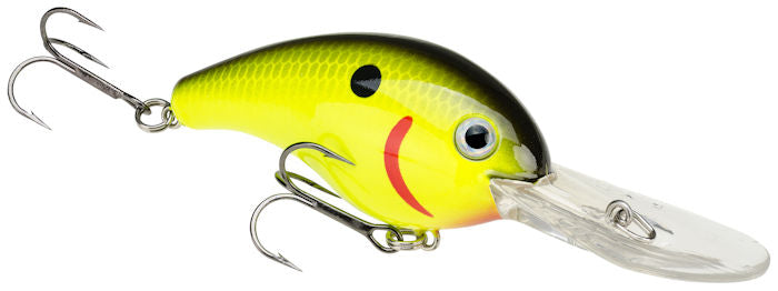 Strike King Pro-Model 5XD Black Back Chartreuse
