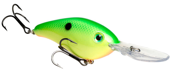 Strike King Pro-Model 6XD Green Back Chartreuse