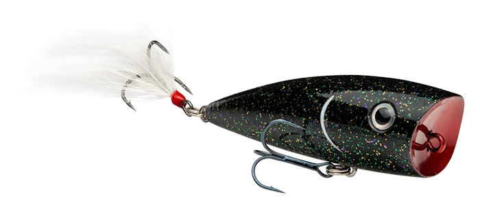 Strike King KVD Splash Popper Black Lab
