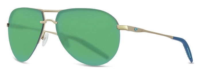 Helo_Matte Champagne Turquoise Green Mirror
