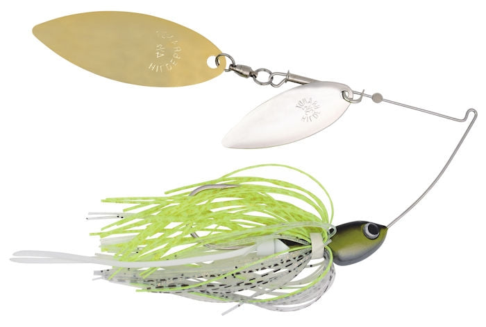 Tin Roller Double Willow Spinnerbait_Alewife