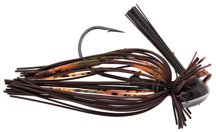 Itty-Bitty Living Rubber Finesse Jig_Brown Craw