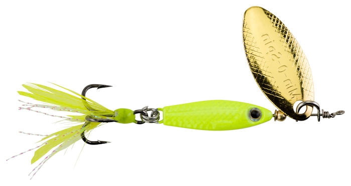 Johnson Fishing Min-O-Spin_Chartreuse