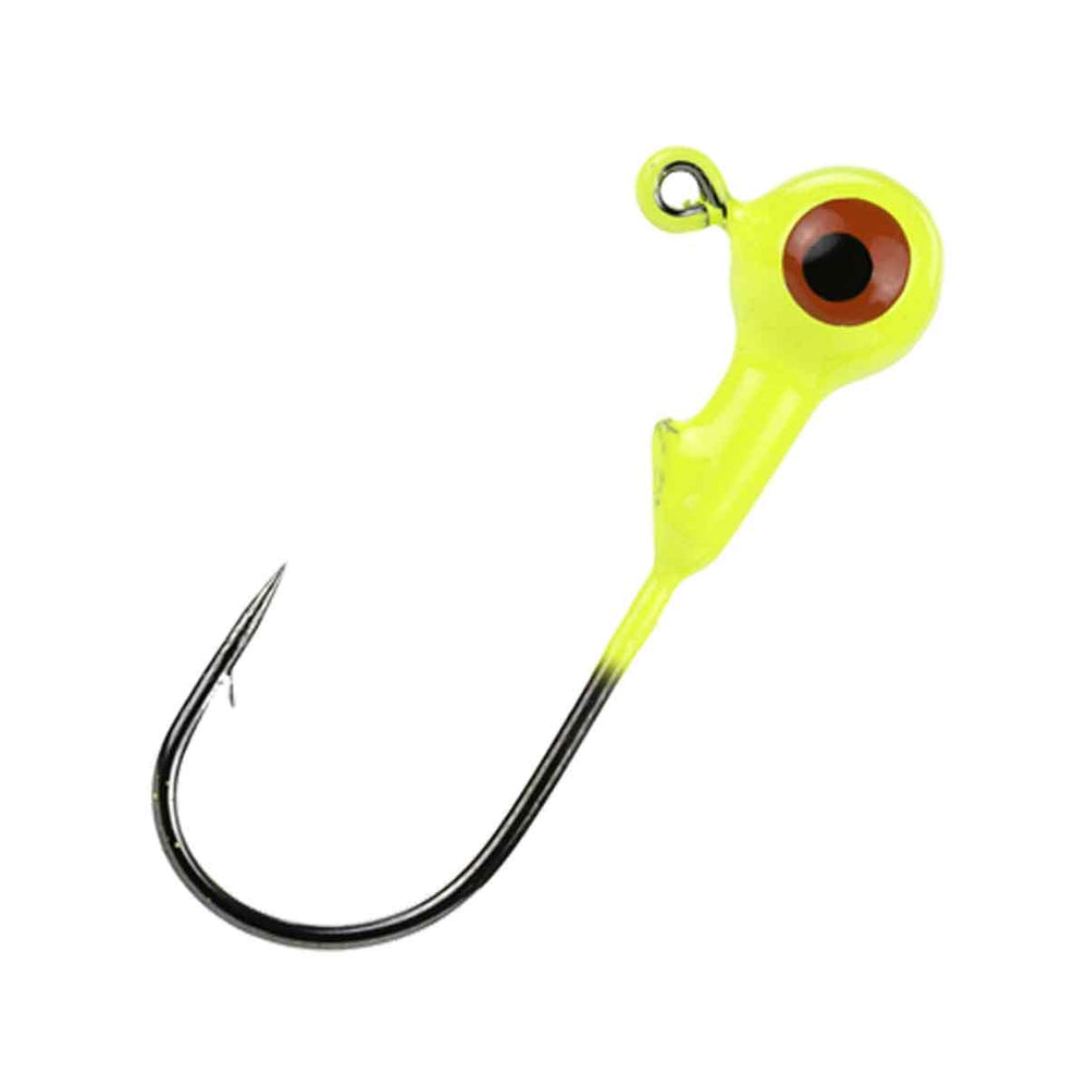 Mr. Crappie Jig Heads_Chartreuse - Fishermans Central