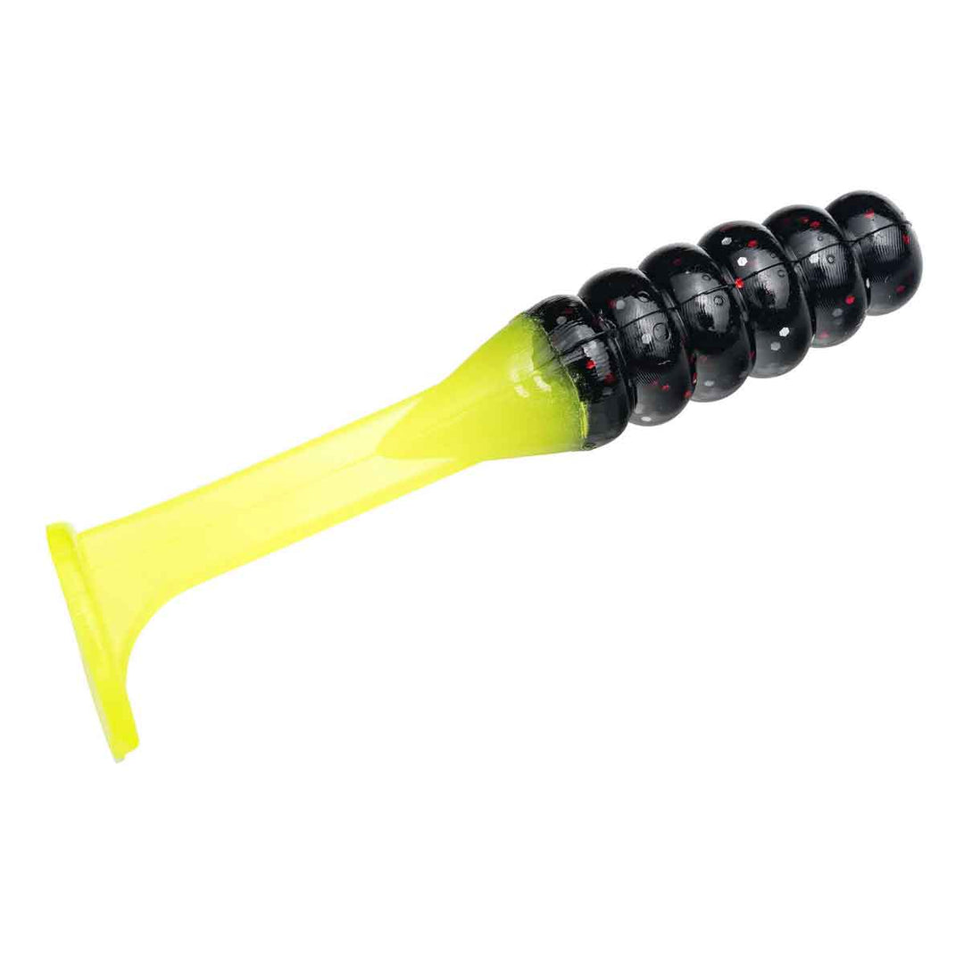 Mr. Crappie Slabalicious Glow_Tuxedo Black/Chartreuse Glow*