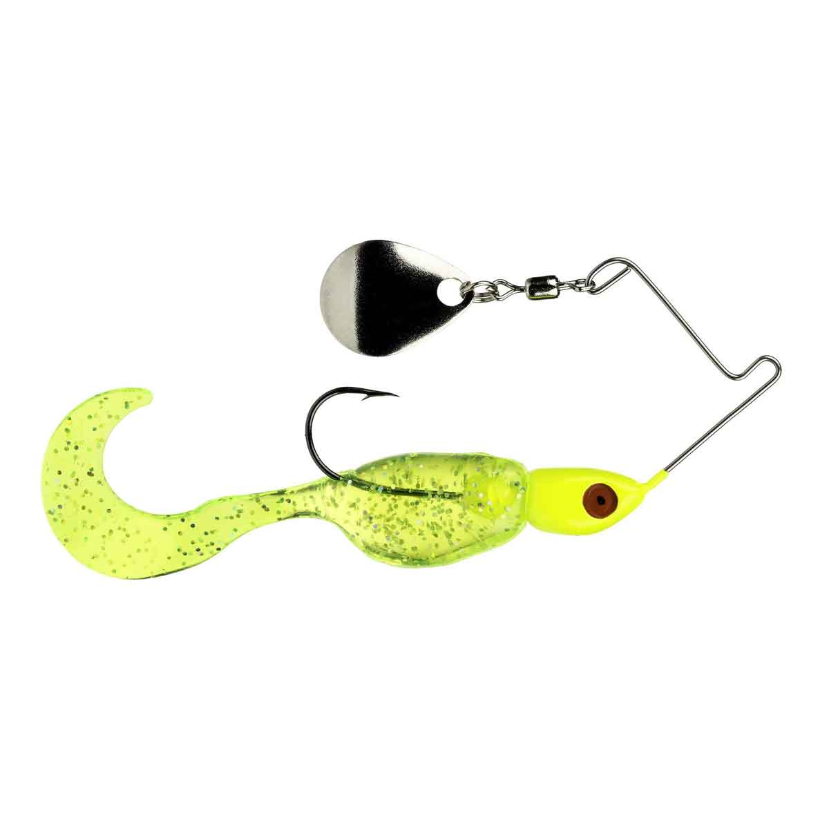 Mr. Crappie Spin Baby Spinnerbait_Chartreuse Shiner