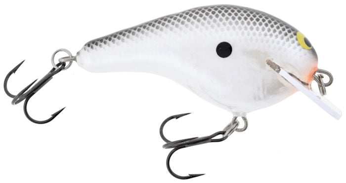 Old School Balsa Baits Squarebill 2 Black/Pearl