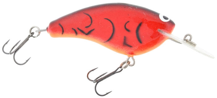 Old School Balsa Baits Wesley Strader W2 Red/Coachdog