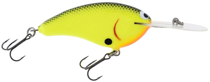 Old School Balsa Baits Wesley Strader W3 Chartreuse/Black