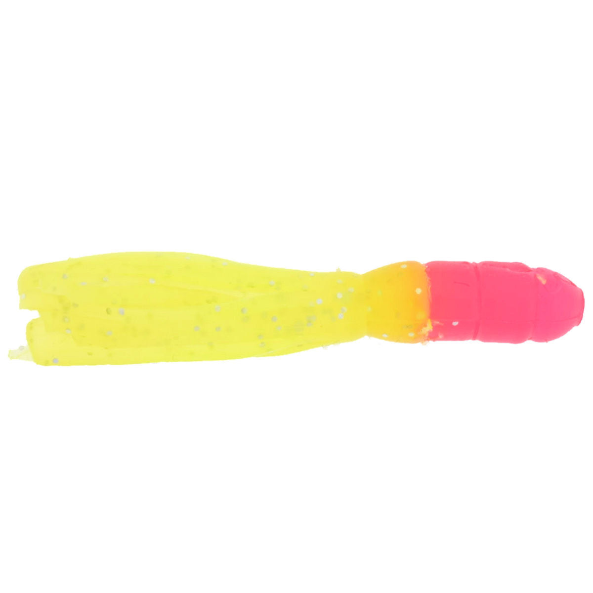 Solid Body Crappie Tubes_Pink Chartreuse
