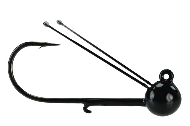 Picasso Tungsten Double Wire Weedless Ball Jighead 14-PTDWBJ-09-G20-3PK