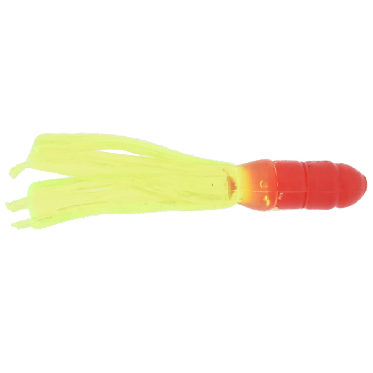 Solid Body Crappie Tubes_Red Chartreuse