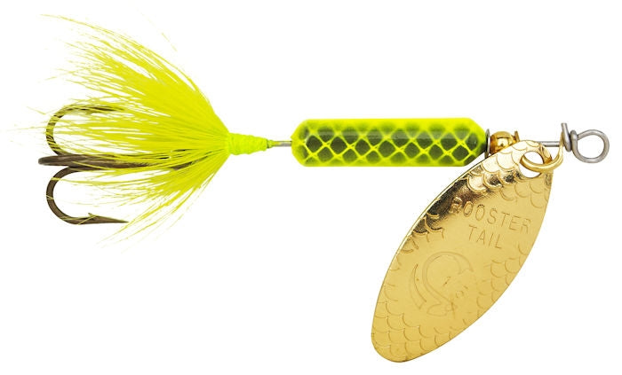 Original Rooster Tail_Chartreuse - Fishermans Central