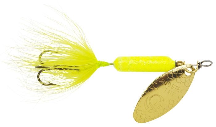 Original Rooster Tail_Glitter Chartreuse - Fishermans Central