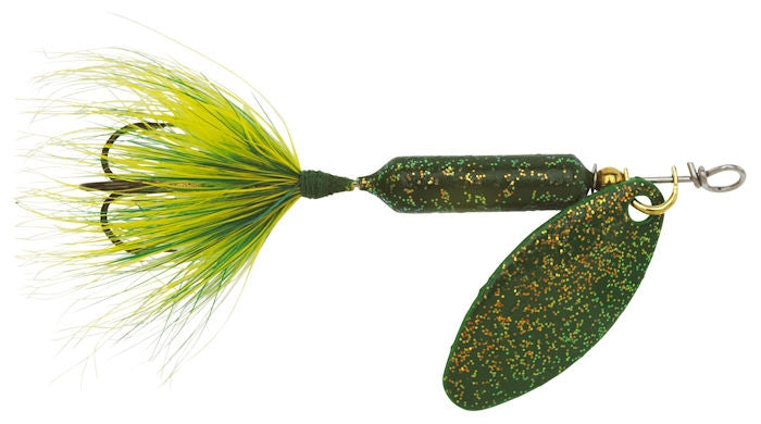 Original Rooster Tail_Glitter Frog - Fishermans Central