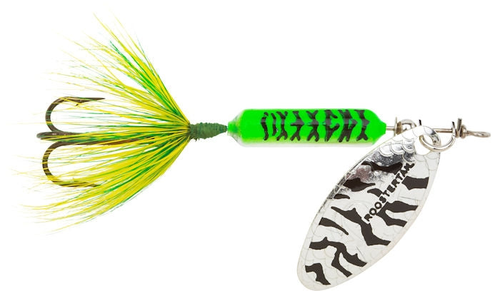 Original Rooster Tail_Metallic Lime Tiger - Fishermans Central