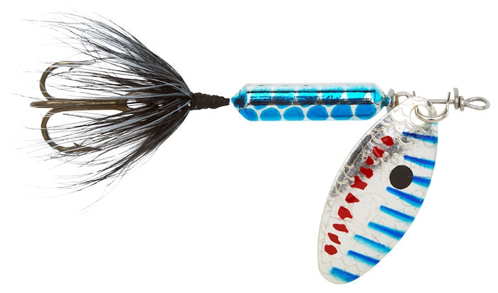 Original Rooster Tail_Metallic Silver Blue Pirate - Fishermans Central