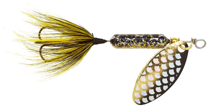 Original Rooster Tail_Strobe Black - Fishermans Central
