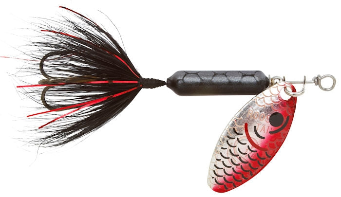 Original Rooster Tail_Tinsel Black - Fishermans Central