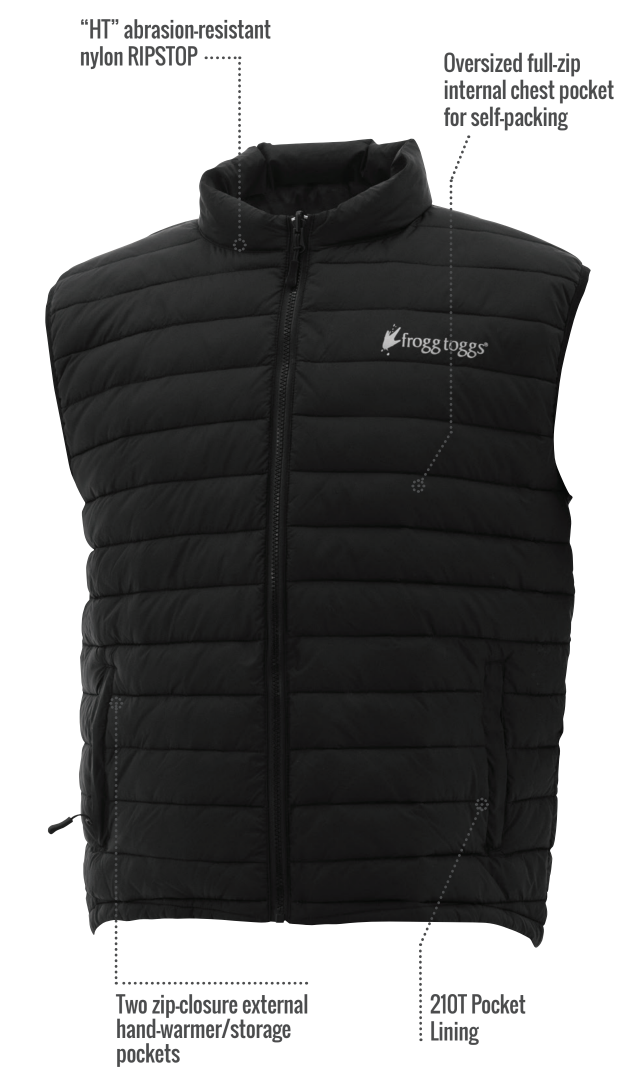 Frogg Togg Co-Pilot Insulated Puff Vest