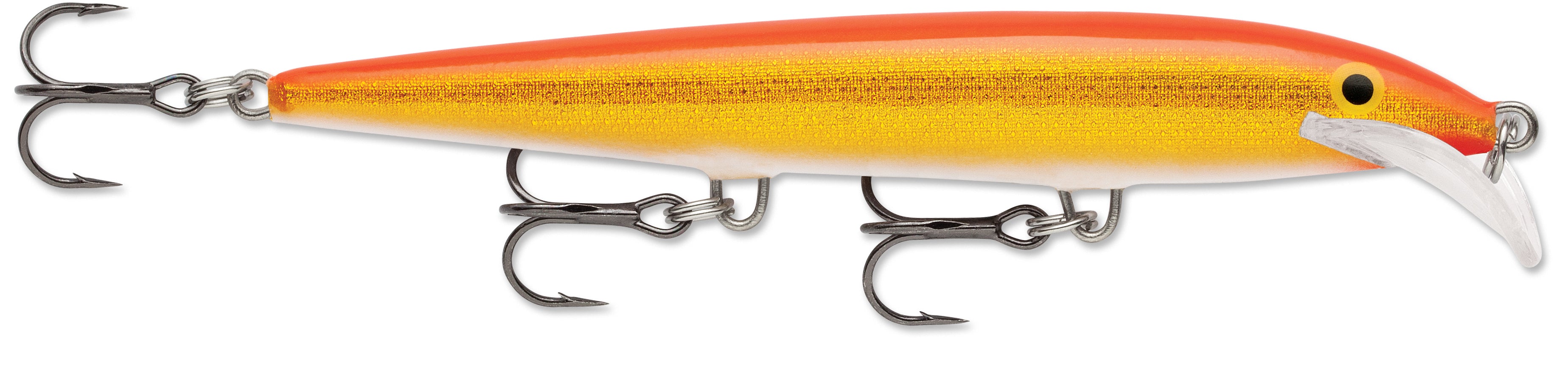 Scatter Rap Minnow_Gold Fluorescent Red