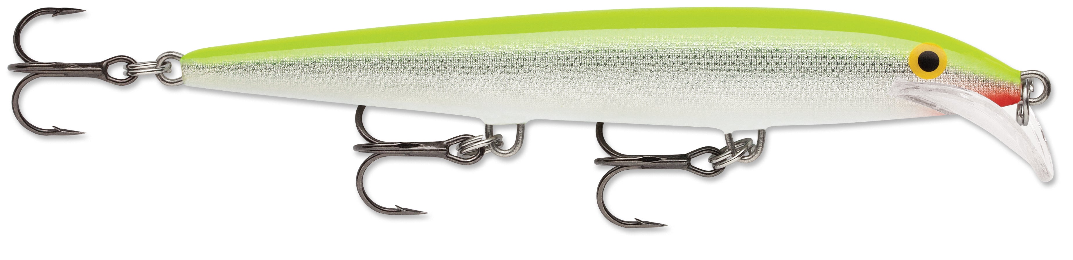 Scatter Rap Minnow_Silver Fluorescent Chartreuse
