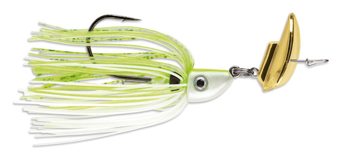 Shuddering Bait Bladed Jig_Chartreuse White Shad