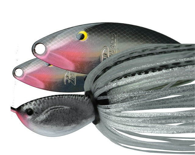 Painted Dbl Willow Spinnerbait_Silver Flash