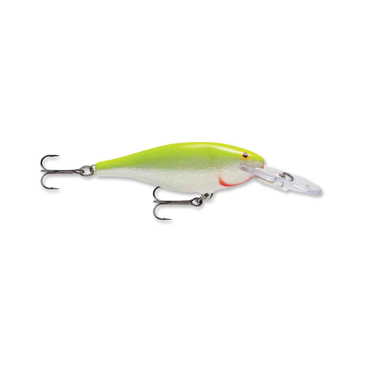 Shad Rap_Silver Fluorescent Chartreuse