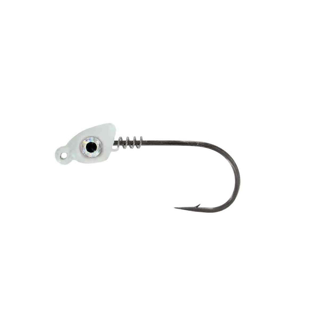 Spring Lock Jig Head_White*