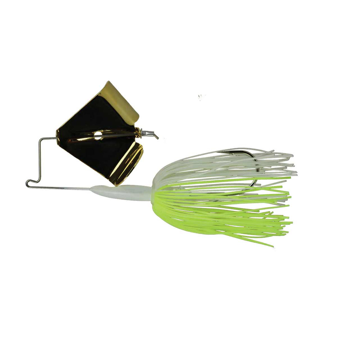 World Wide Buzzer - White/Chartreuse_Gold Blade - White/Chartreuse
