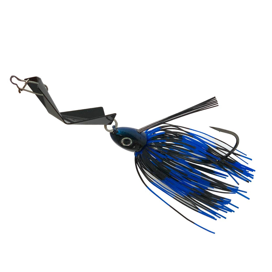 Lucky Craft Teckel Blade_Black & Blue