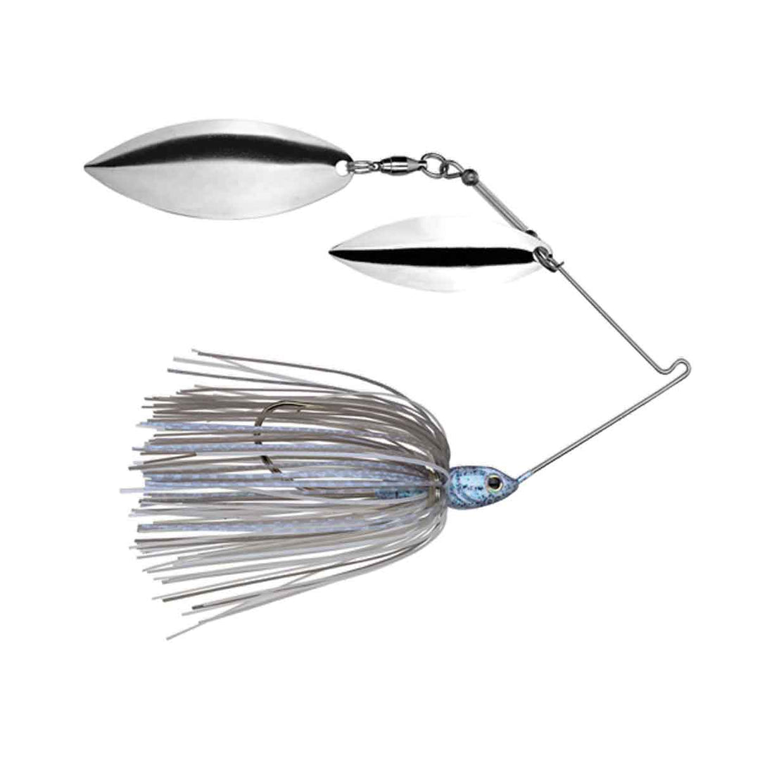 Tour Grade SpInnerbait W/W_Blue Glimmer