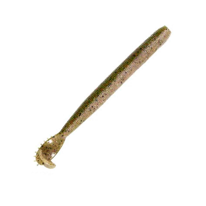 Z-Man Turbo FattyZ ElaZTech swimming worm with paddle tail for bass fishing