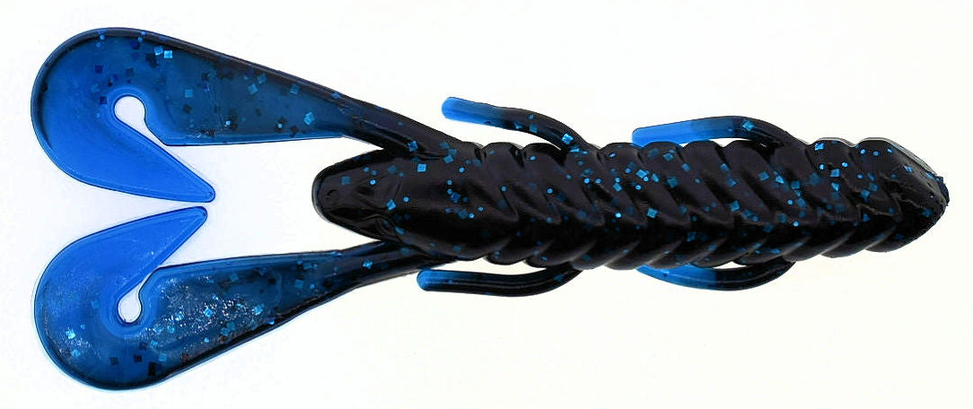 Burner Craw_Black Blue Glitter Blue Tail