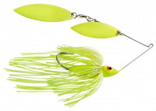 DW Painted SE Spinnerbait_Chartreuse - Fishermans Central