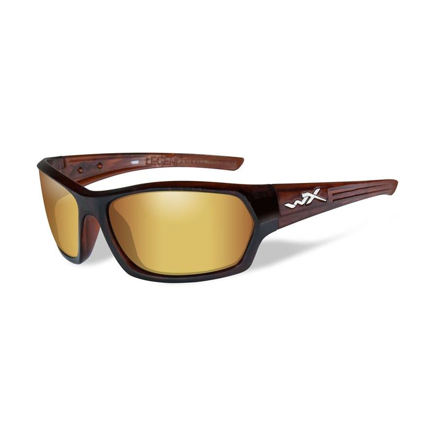 Wiley X Legend Gloss Hickory Brown Sunglasses