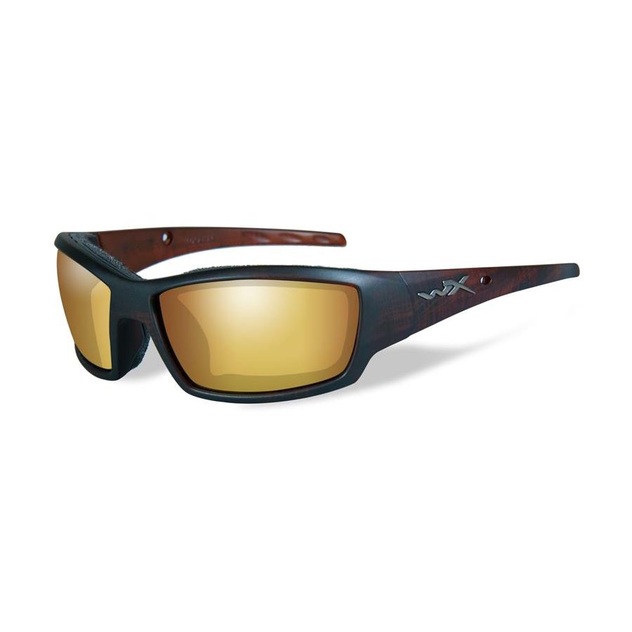 Wiley X Tide Matte Hickory Brown Sunglasses