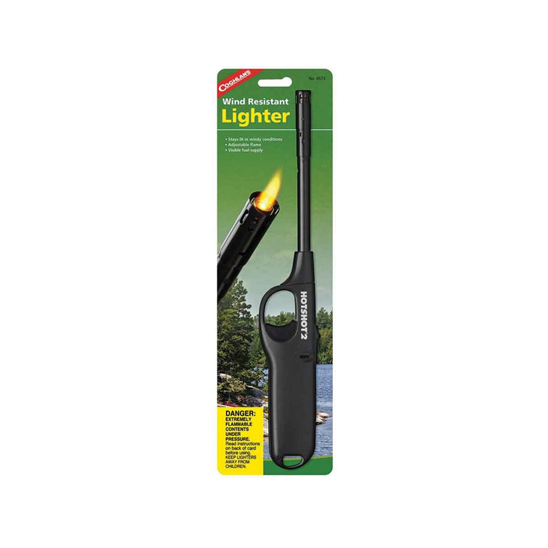 Coghlan’s windproof butane lighter for camping and emergencies