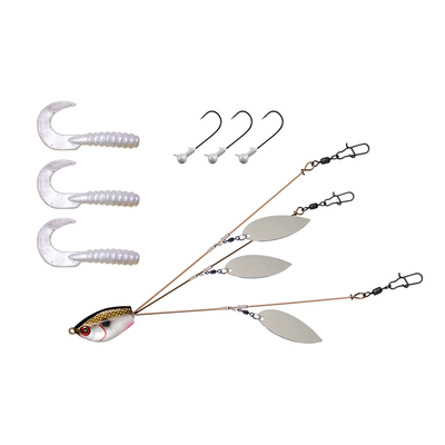 Yum YUMbrella Flash Mob Jr. Kit with swimbaits